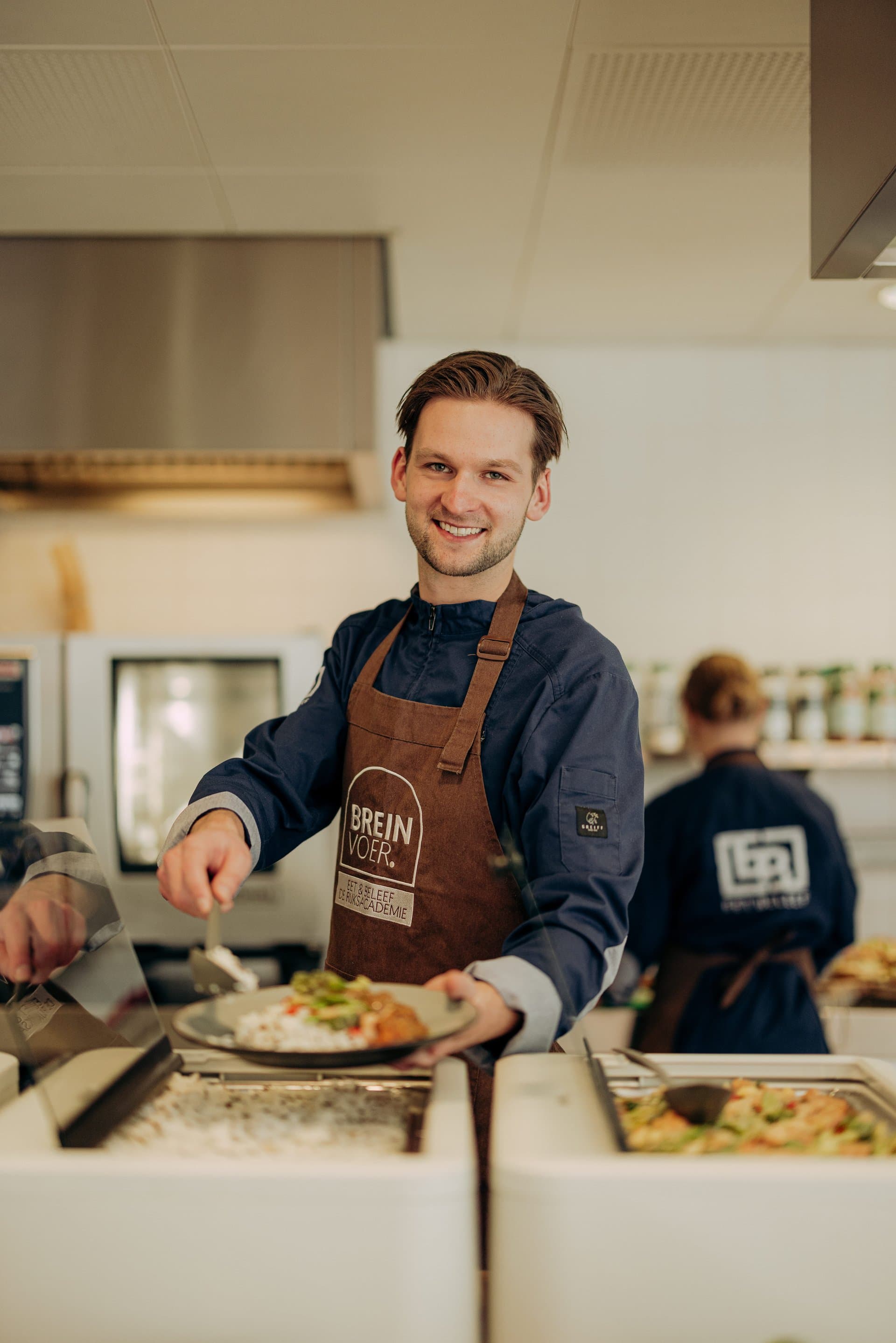 Vers snackplankje uit het bedrijfsrestaurant van Breinvoer